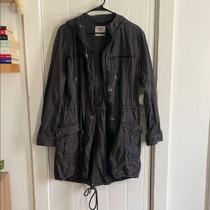 Abercrombie & Fitch Black Utility Jacket